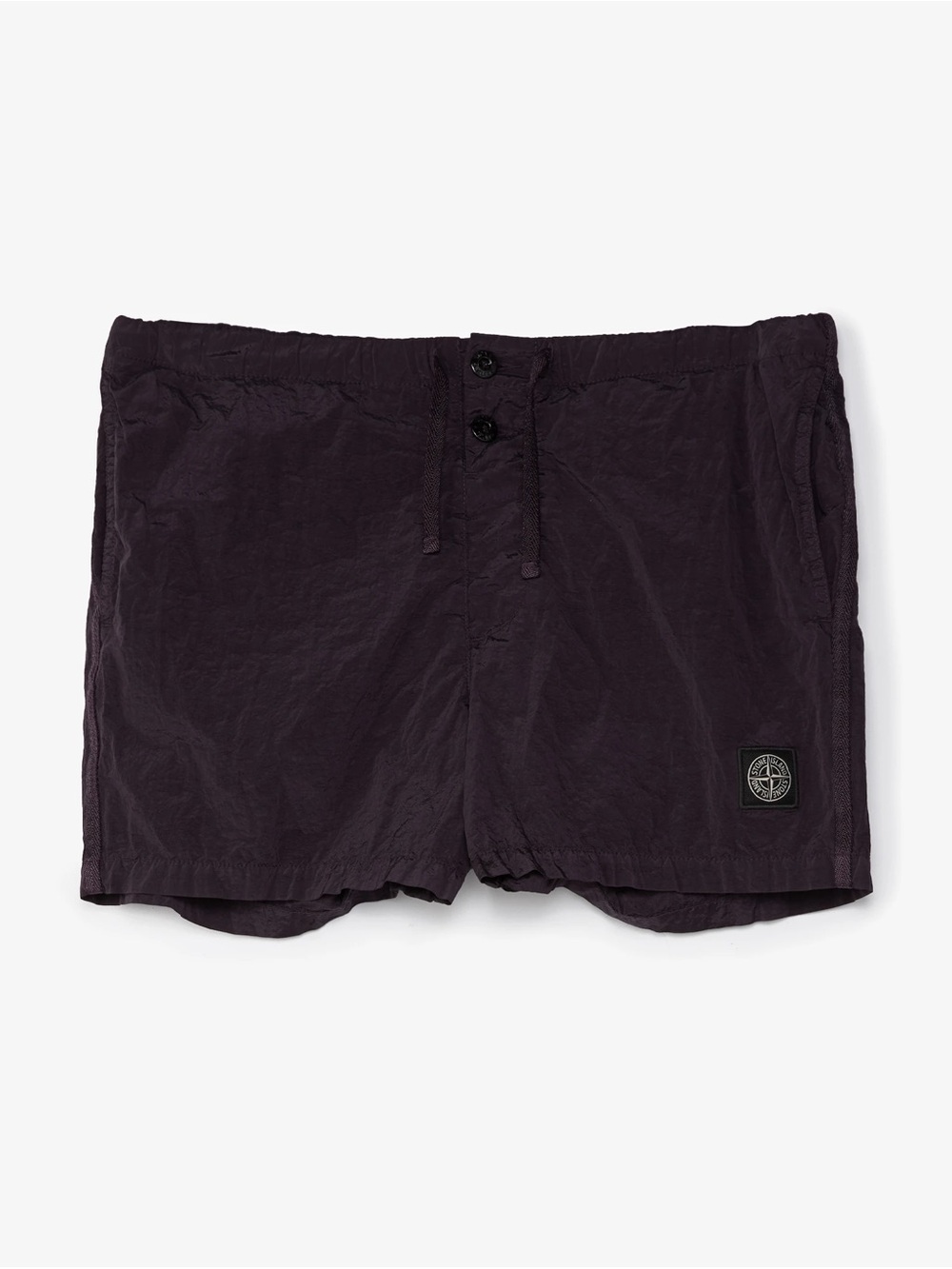 Stone Island Swim Burgundy Shorts